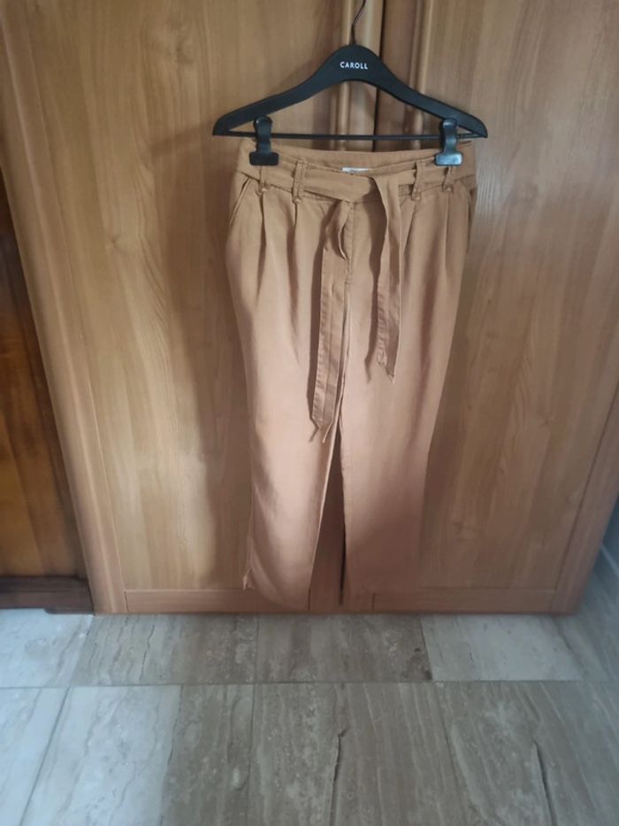 Pantalon moutarde promod