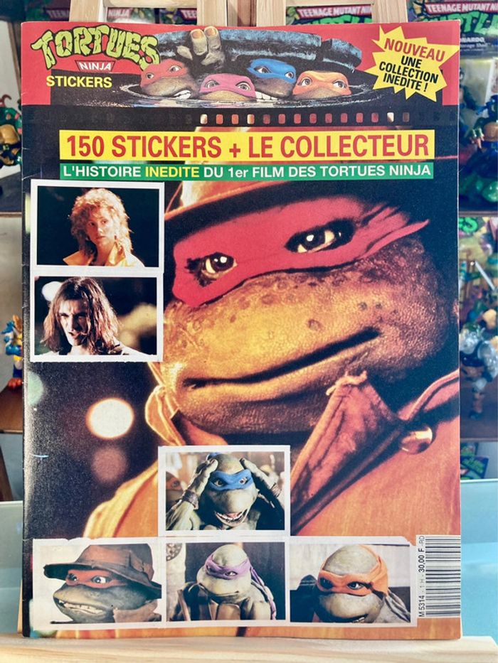 Album Complet Les Tortues Ninja Stickers du film - photo numéro 2