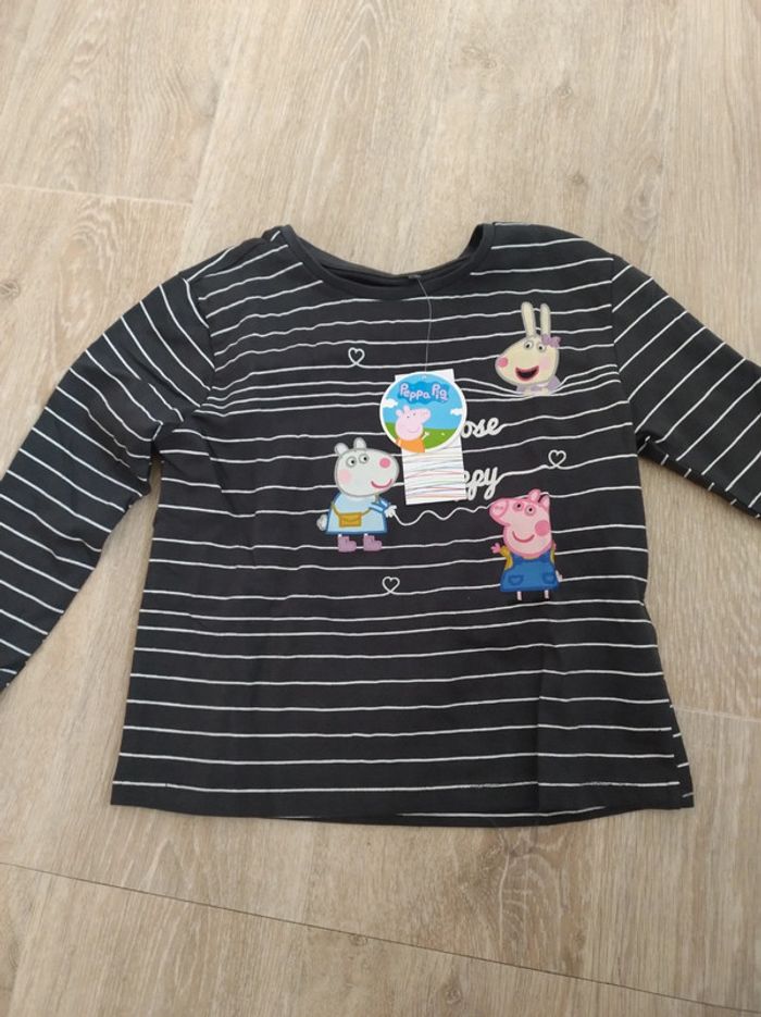 T-shirt Peppa Pig - Anthracite