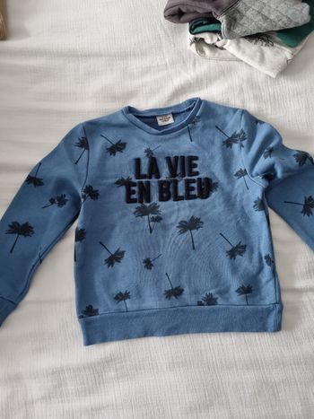 Lot de 2 sweat garçon 4 ans