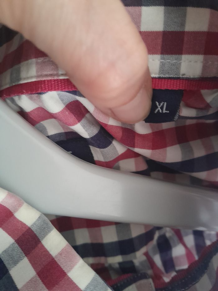 Chemise à carreaux scapulaire xl - photo numéro 3