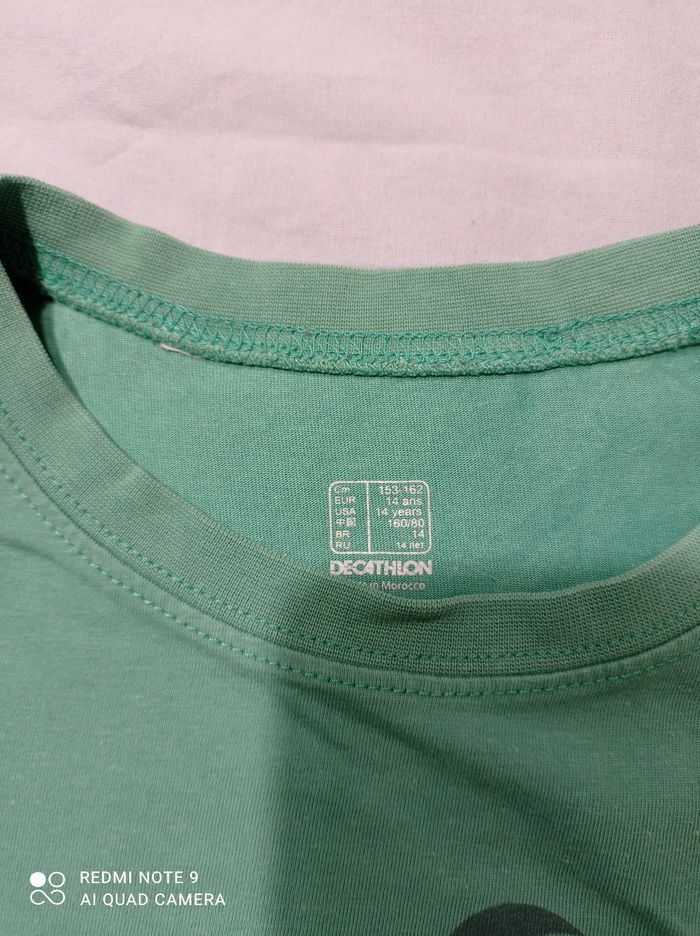 tee shirt de chez Decathlon 14 ans ref R37 C2 - photo numéro 4