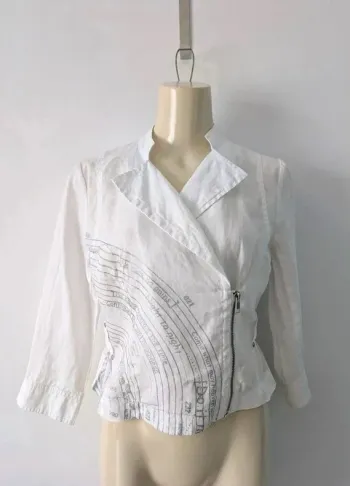 Veste d'été 100% lin - Jacquelin Riu - taille 36