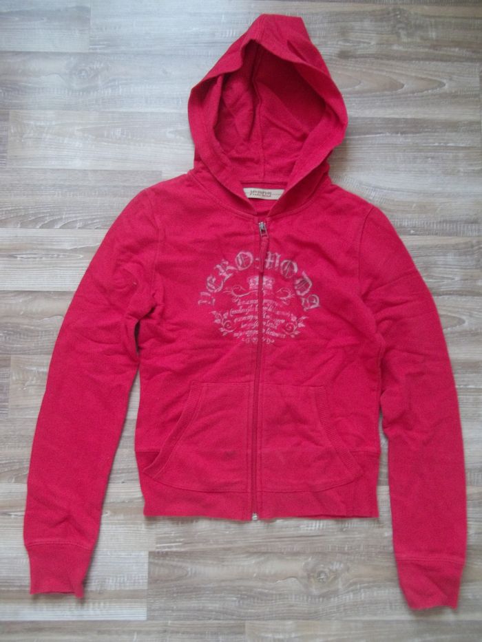 Gilet sweat rouge Vero Moda S - photo numéro 4