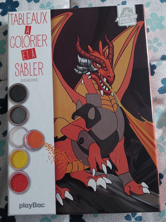 Tableaux à colorier et à sabler - photo numéro 6