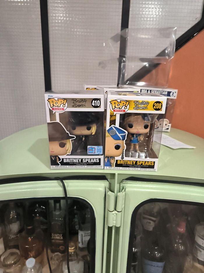 Lot de deux pop Britney Spears