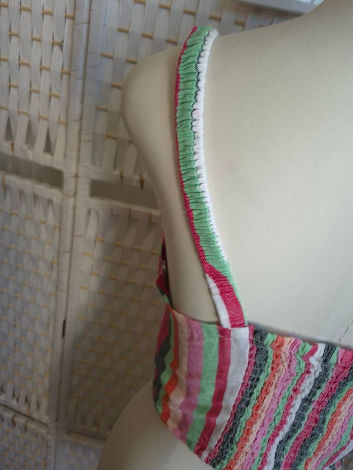 🌈joli top crop rayé multicolore BZB femme TM / 38 - photo numéro 9