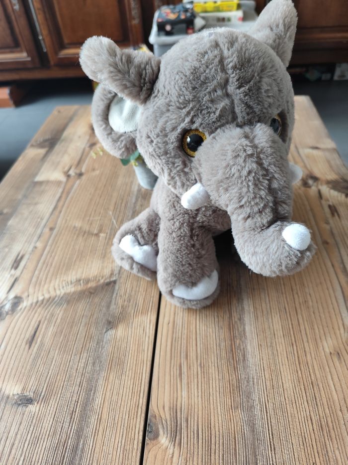Peluche éléphant - photo numéro 2
