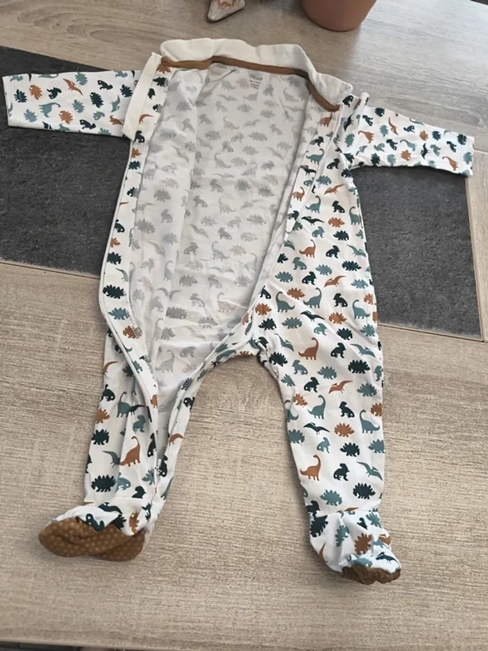 Pyjama grenouillère légère garçon 12 mois obaibi - photo numéro 11