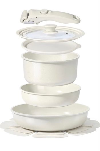 Batterie de cuisine carotte 