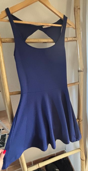Robe patineuse bershka bleu