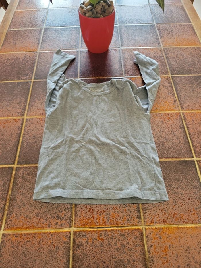 Tee shirt manches longues uni