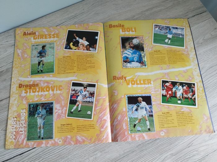 Album panini complet football olympique de Marseille - photo numéro 10