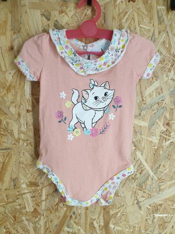 Body  à col fleuri Marie style Liberty 3 mois