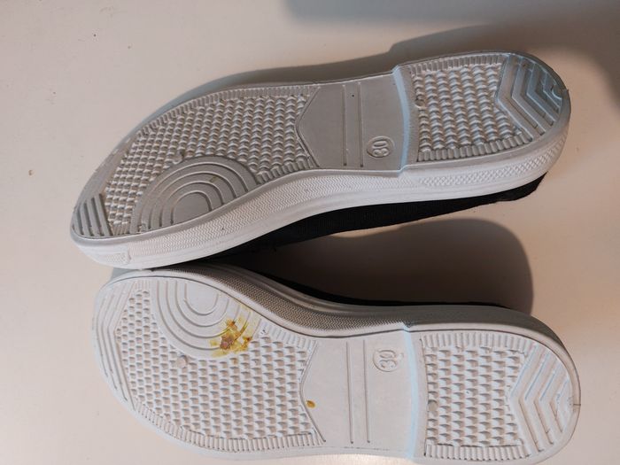 ballerine élastique noire et blanche 30 - photo numéro 3