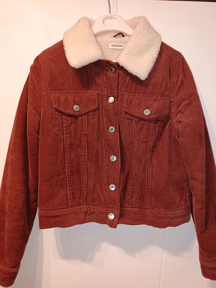 Manteau épais cache cache