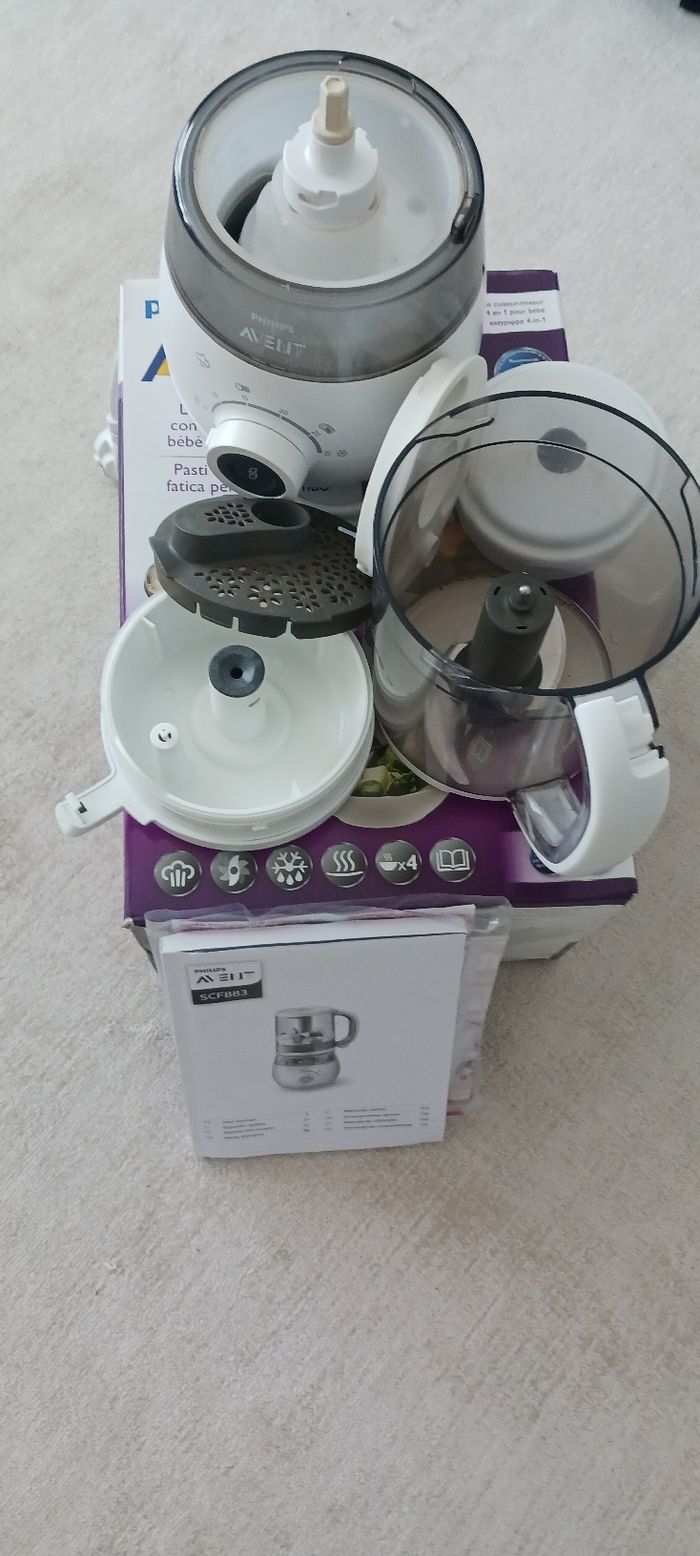 Philips Avent - Robot cuiseur vapeur-mixeur 4 en 1 pour bébé - photo numéro 4