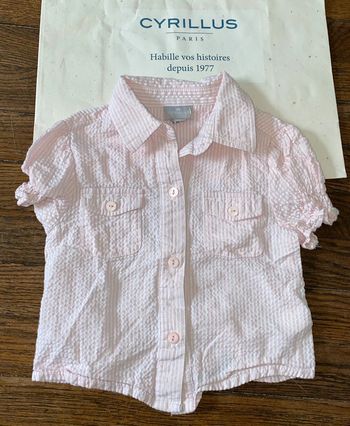 Chemise Cyrillus  24 mois