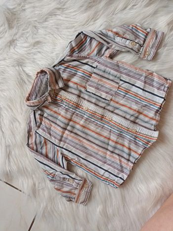 Chemise à rayures 24 mois