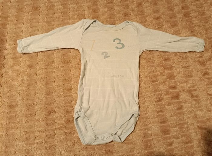 bodies bébé 6 MOIS (Petit Bateau, Absorba) - TBE ! - photo numéro 3