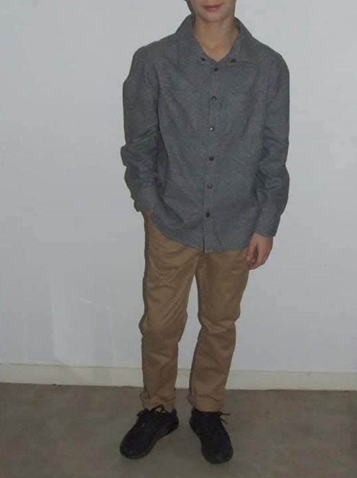 Chemise manches longues garçon - photo numéro 4