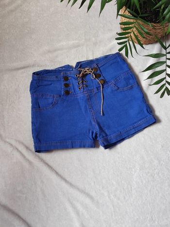 Mini short taille haute M