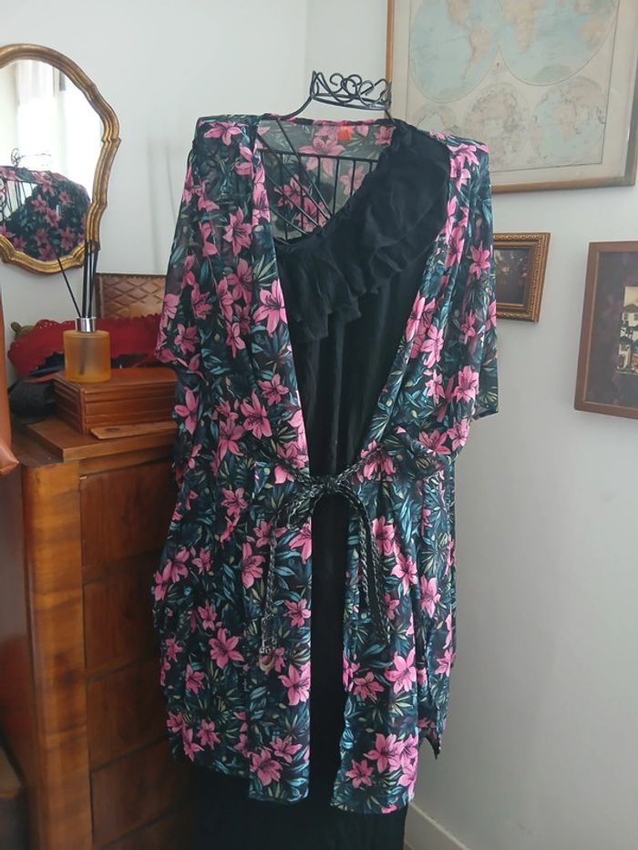 Kimono Midaxi cache maillot, vêtement de plage - photo numéro 6