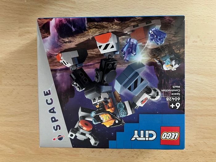 LEGO 60428 Space Construction Mech – Neuf, Scellé