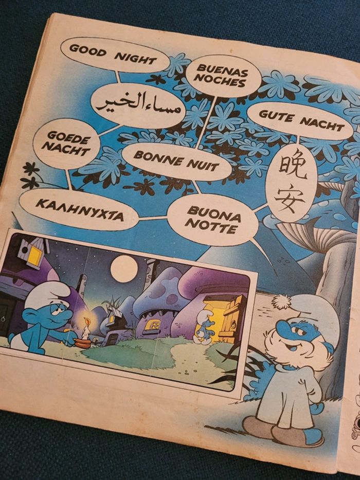 Album Panini ancien complet Les Schtroumpfs livre stickers autocollants collection - photo numéro 11