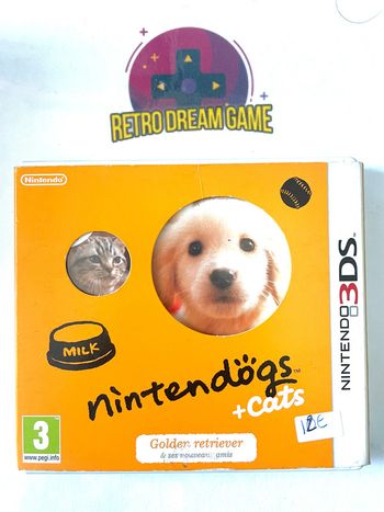 Jeux Nintendogs + Cats Golden Retriever & ses Nouveaux Amis sur 3DS