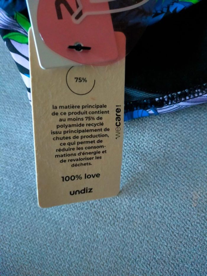 Haut de bikini fleuri – Undiz – Taille XS - photo numéro 4