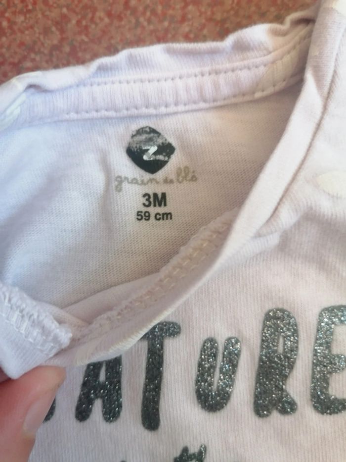 T shirt manches longues bébé - photo numéro 4