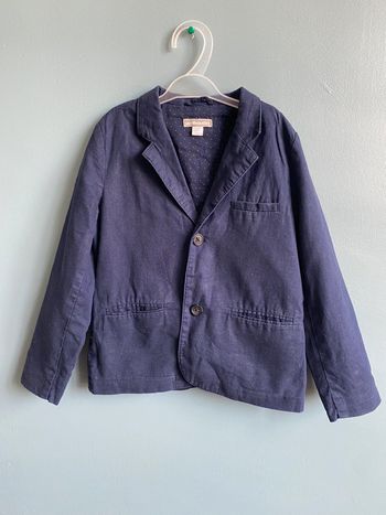 Veste blazer de cérémonie bleue verbaudet