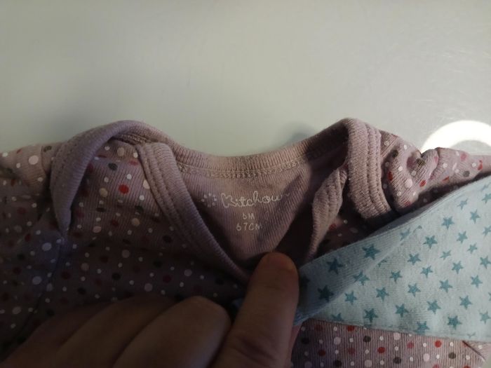 BODIES MANCHES LONGUES FANTAISIE KITCHOUN - photo numéro 3