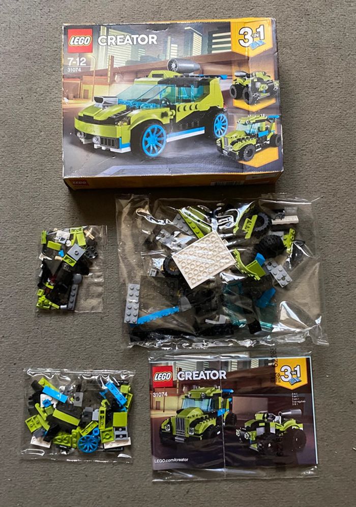 Lot Lego City + Creator 3en1 31074 + 60242 NEUF - photo numéro 3