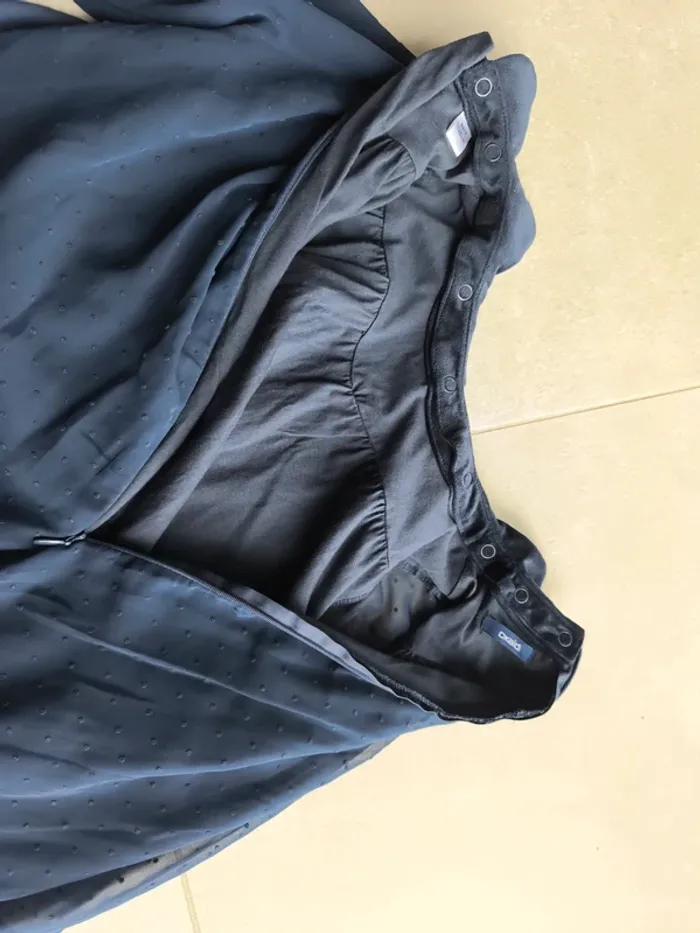 Robe marine effet 2 en 1 - photo numéro 7