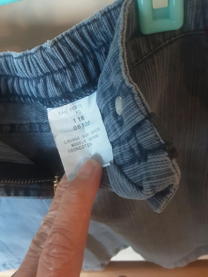 Jupe en jeans Captain Tortue 6 ans - photo numéro 3