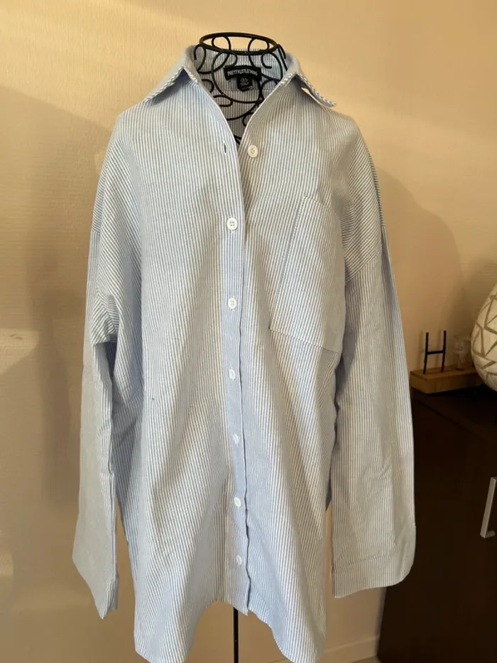 Chemisier oversize prettylittlething