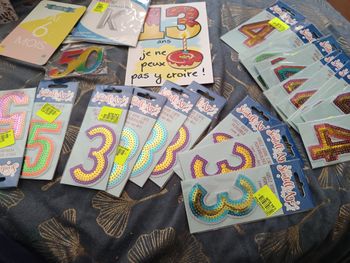 Lot fête ou anniversaire 