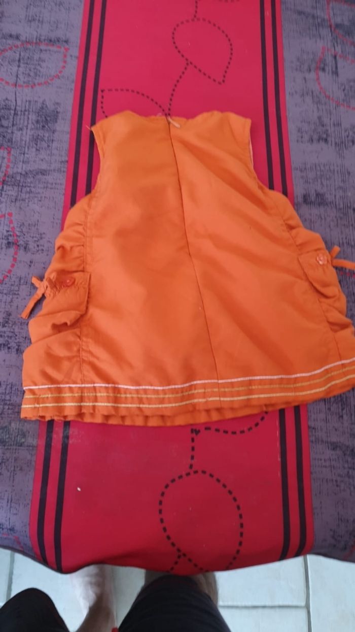 Robe 12 mois orange - photo numéro 2