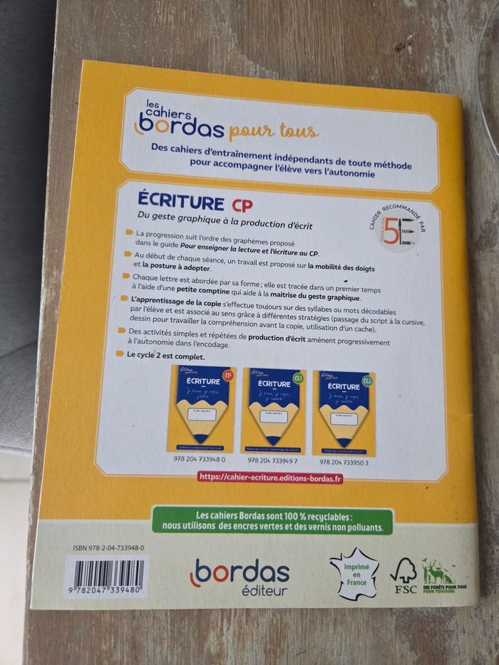 Lot cahier enfant neuf - photo numéro 5