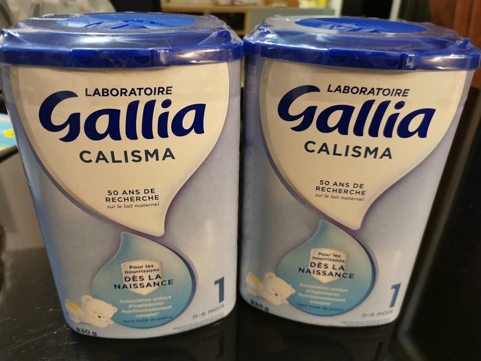 Lait Gallia 1 remise en main propre