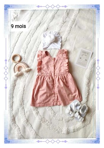Robe bébé fille 9 mois