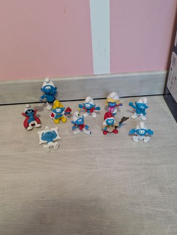 Collection figurines  Schtroumpfs