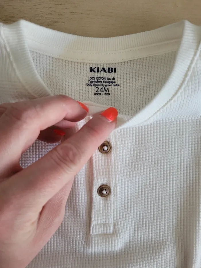 Tee-shirt Kiabi 24 mois - photo numéro 2