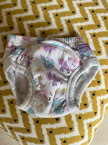 Culotte apprentissage propreté, bambino mio, licornes fille