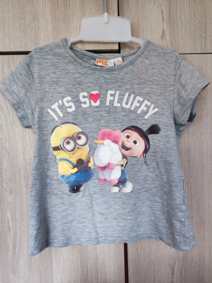 T shirt gris minion despicable me / 5 ans - photo numéro 5
