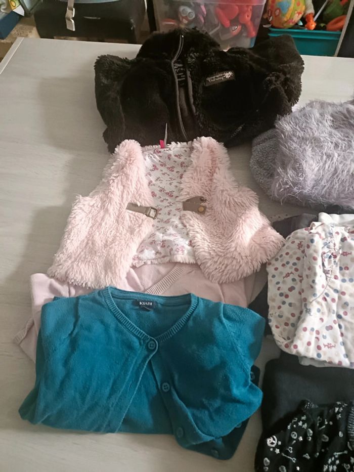 Lot vêtements fille 4 ans hiver - photo numéro 4