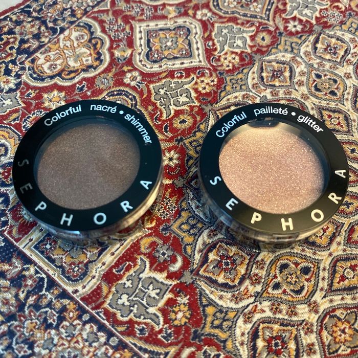 Lot 2 fards à paupières Sephora