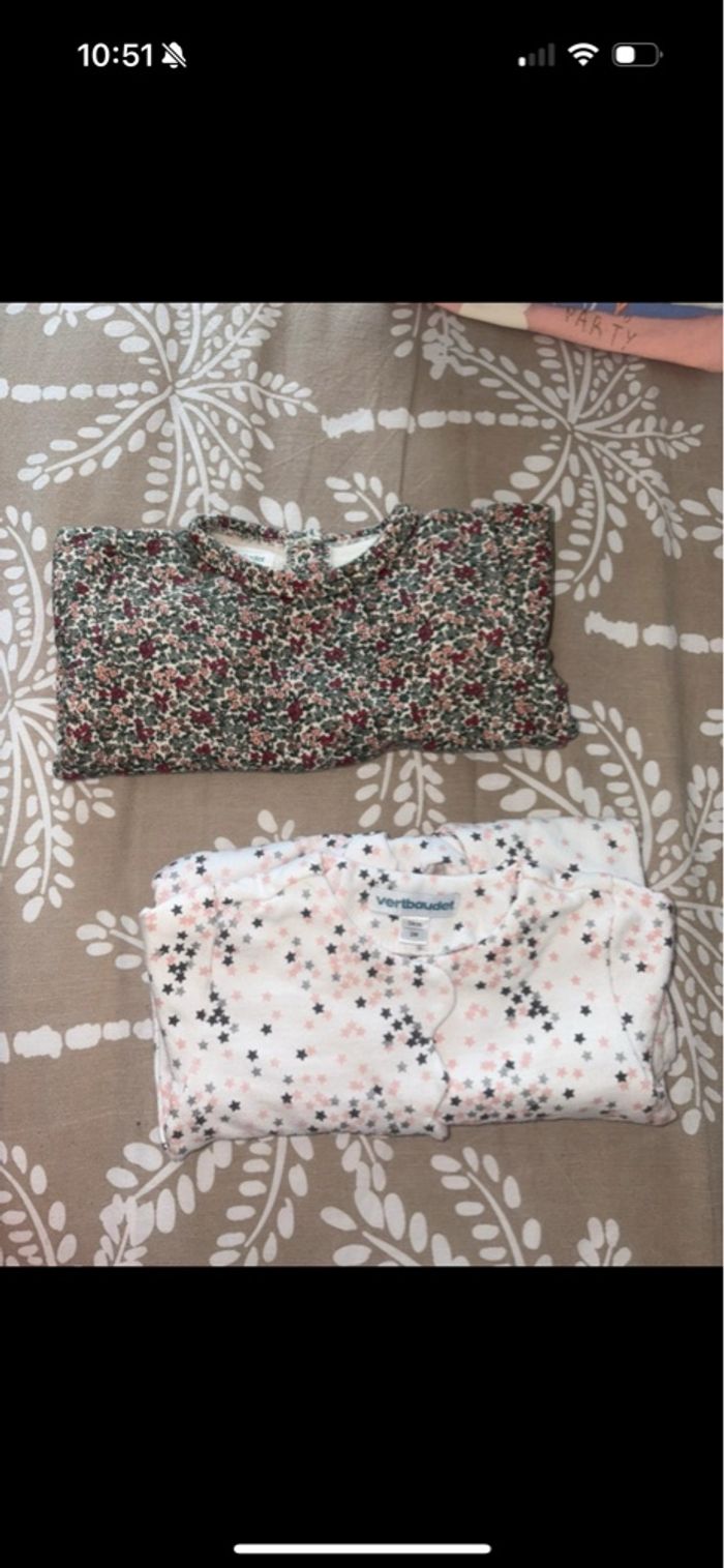 Lot pyjama 1 mois